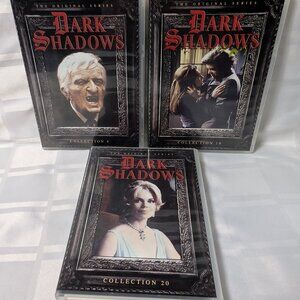 DARK SHADOWS DVD MOVIE TV SERIES SETS LOT OF 3 # 20 / 4 / 19 VAMPIRE HORROR